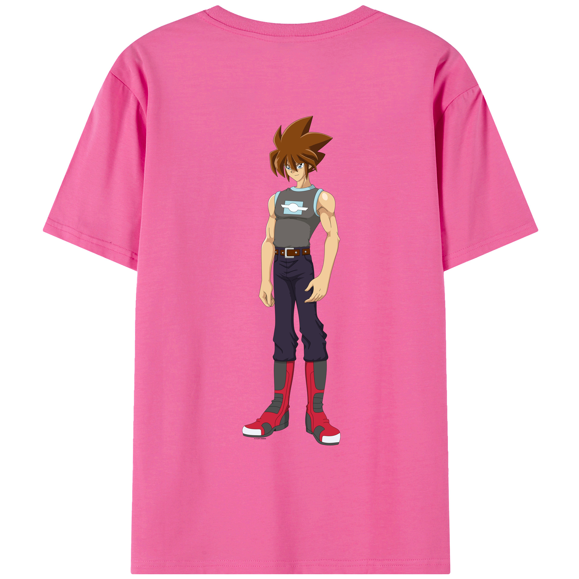 （画像用） 遊☆戯☆王 Yu-Gi-Oh! レディース半袖Tシャツ(バックプリント)